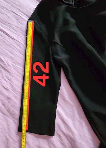 Adil Işık siyah pileli salaş uzun kollu elbise - Görsel 13