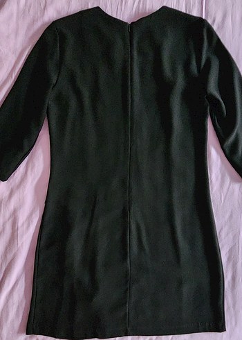 Adil Işık siyah pileli salaş uzun kollu elbise - Görsel 10