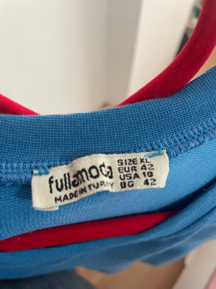 Mavi elbise - Görsel 4