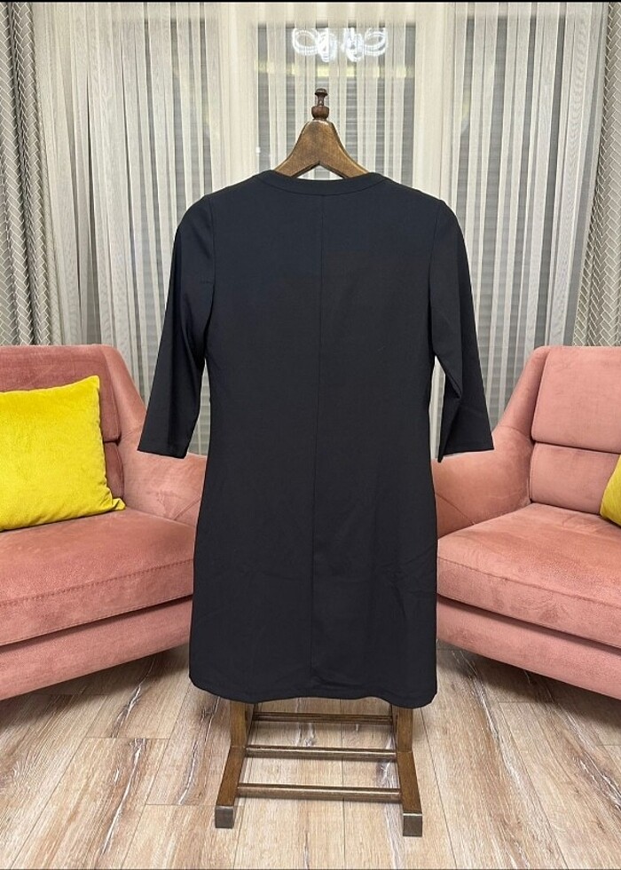 Ofis boy sade elbise - Görsel 2