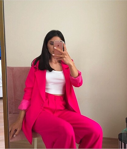 Diğer Ceket takımı(Mavi-Pembe)S-M-L