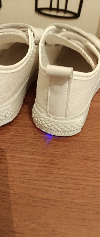 29 Beden Unisex beyaz ısikli ayakkabi