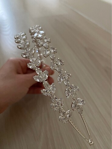 Zirkon taşlı taç - Görsel 6