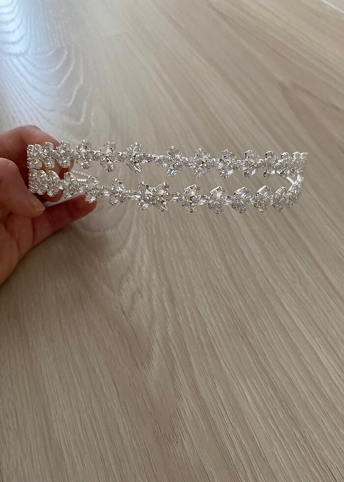 Zirkon taşlı taç - Görsel 2