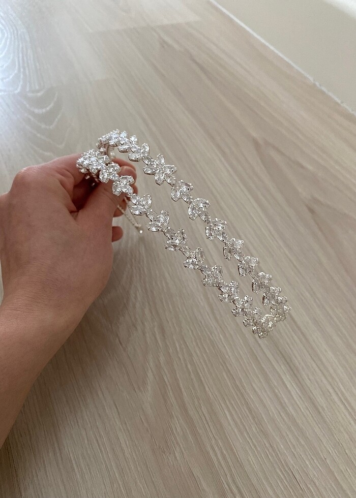 Zirkon taşlı taç - Görsel 4