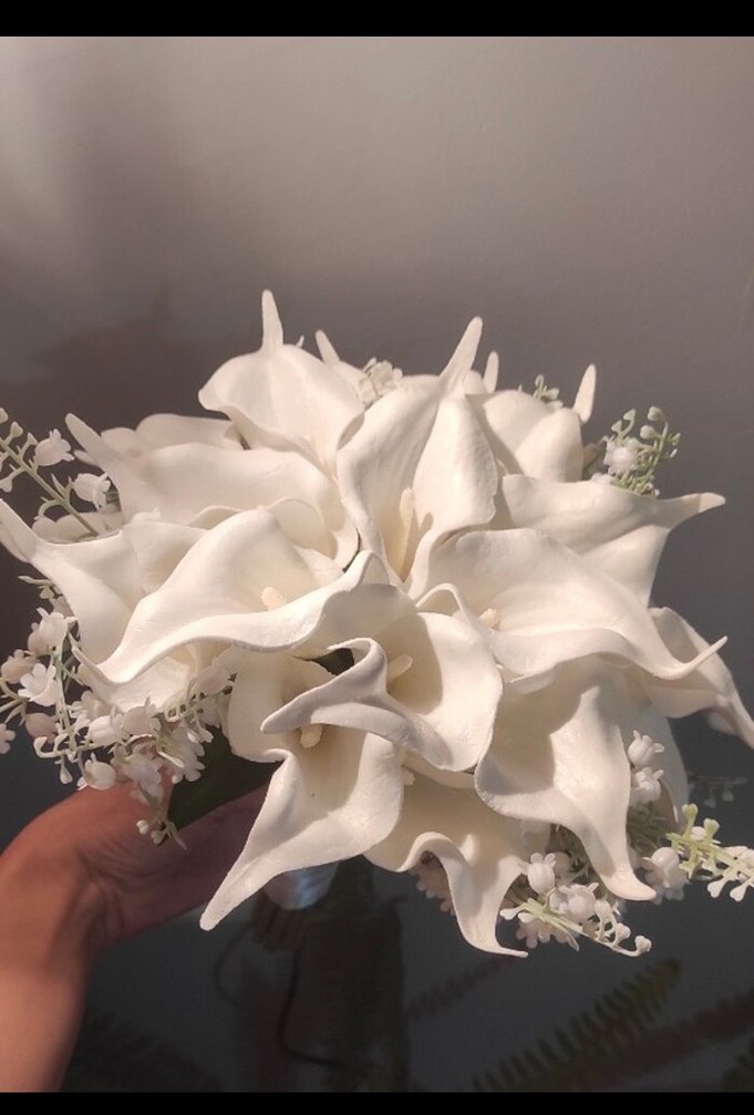 Beyaz Gelin Buketi - Görsel 2