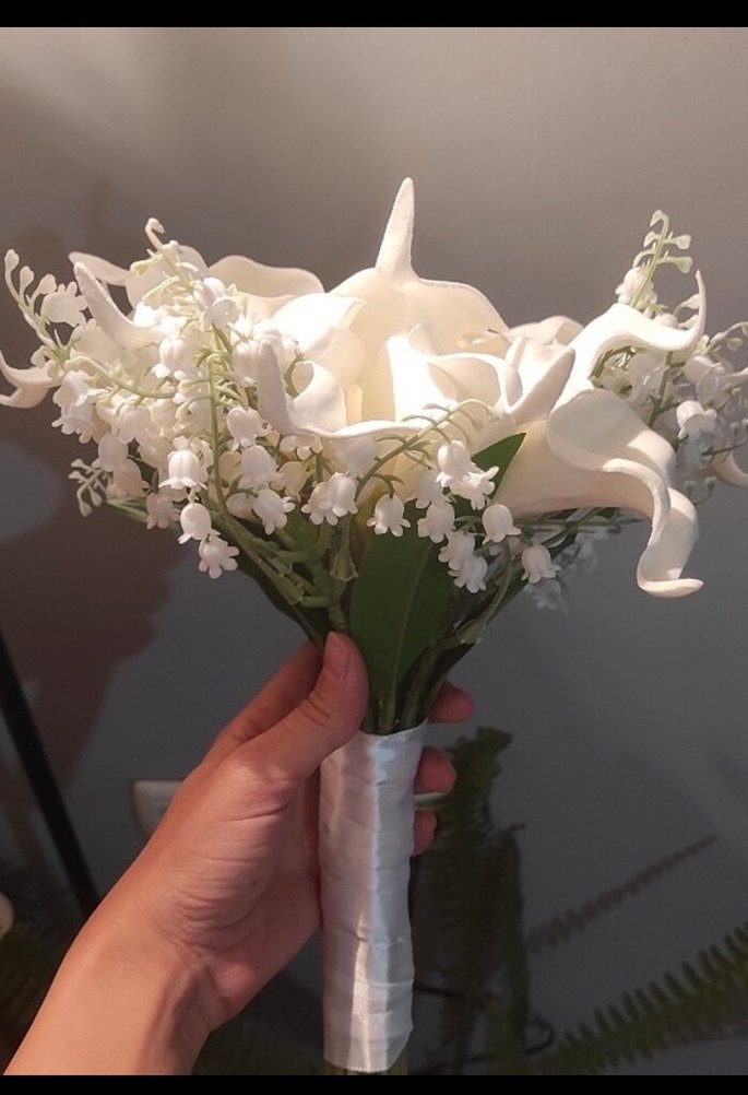 Beyaz Gelin Buketi - Görsel 3