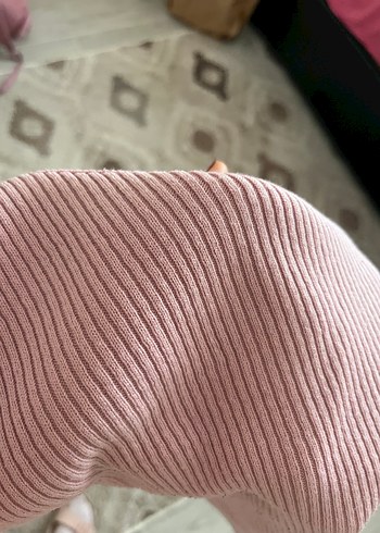 Pembe Triko Kadın Kazak - Görsel 3