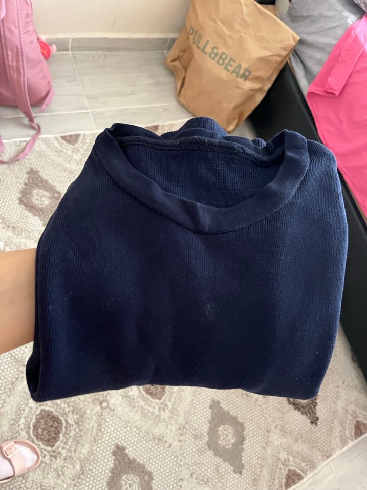 LCW Lacivert Kadın Triko Kazak - Görsel 2