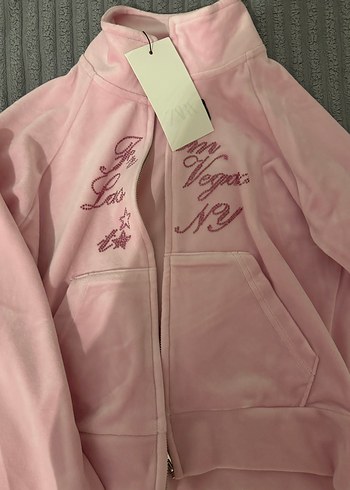 Zara Pembe Kadife Ceket - Görsel 3