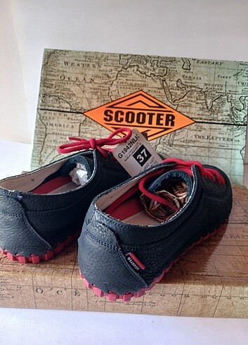 Scooter G1942 Nubuk Lacivert Ayakkabı
Kauçuk Taban. Sıfır kutusu - Görsel 3