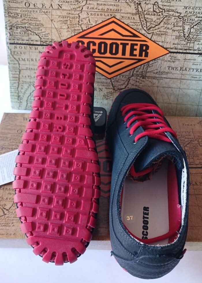 Scooter G1942 Nubuk Lacivert Ayakkabı
Kauçuk Taban. Sıfır kutusu - Görsel 4