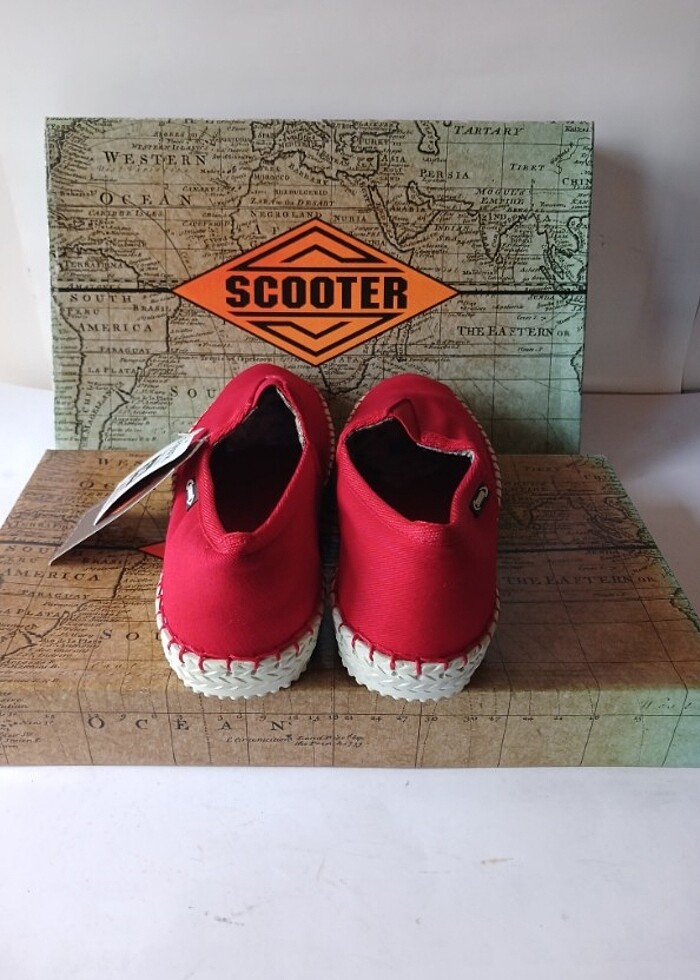 Scooter G1950 Textile Kırmızı Yazlık Ayakkabı
Kauçuk Taban. Sıfı - Görsel 3
