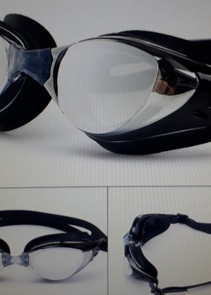 Carrefour Yetişkin Yüzücü Yarışma gözlüğü.Orjinal kutusunda.UV - Görsel 4