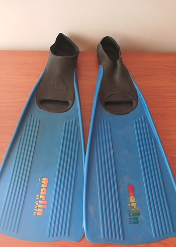 Çocuk Mavi Kauçuk Yüzme Paleti 33-34 Numara - Görsel 2