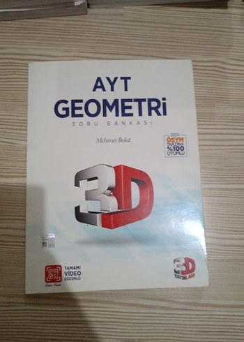 3D AYT Geometri Soru Bankası 3D Video Çözümlü
