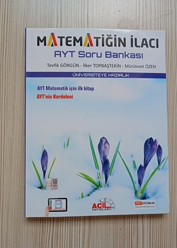 Matematiğin İlacı AYT Soru Bankası Kitabı
