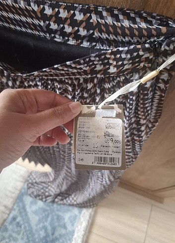 36 Beden çeşitli Renk Network asimetrik kesim etek