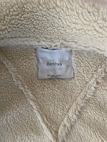 Bershka suni yünlü ceket - Görsel 2