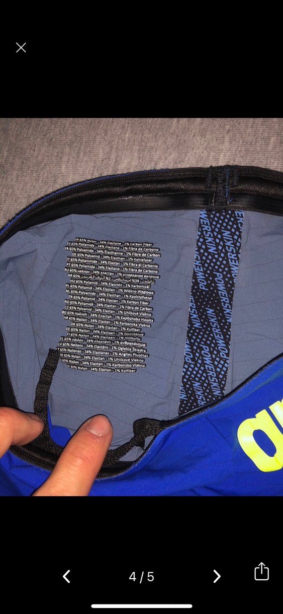 Arena Carbon Air 2 yarış mayosu - Görsel 4