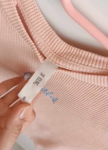 s Beden Defacto Pudra Pembe Crop