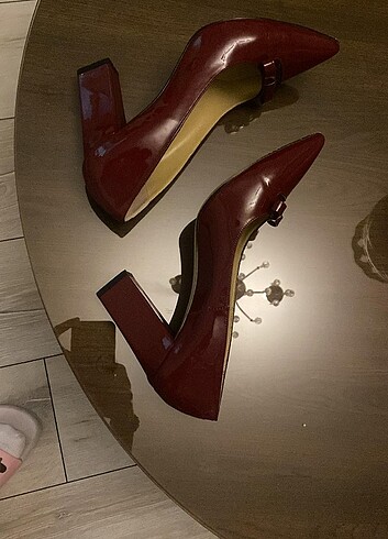 39 Beden bordo Renk Ayakabı lugan