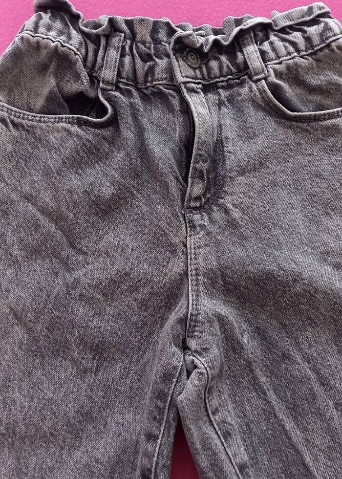 Lcw kiz çocuk mom jean - Görsel 3