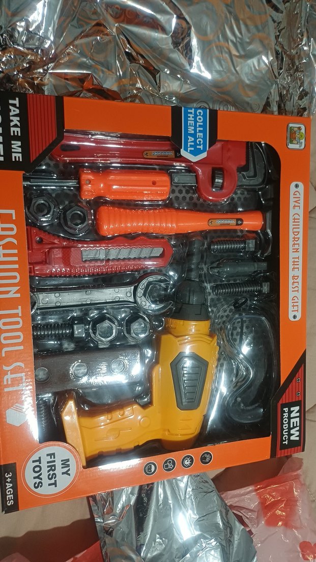 Renkli Eğitim Seti - Çocuklar İçin Oyuncak Aletler - Görsel 2