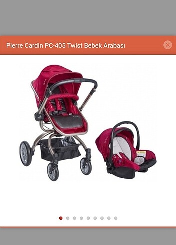 Pier cardin twist Bebek arabası