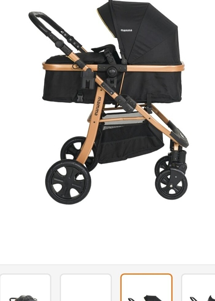 Mamma papas bebek arabasi - Görsel 2