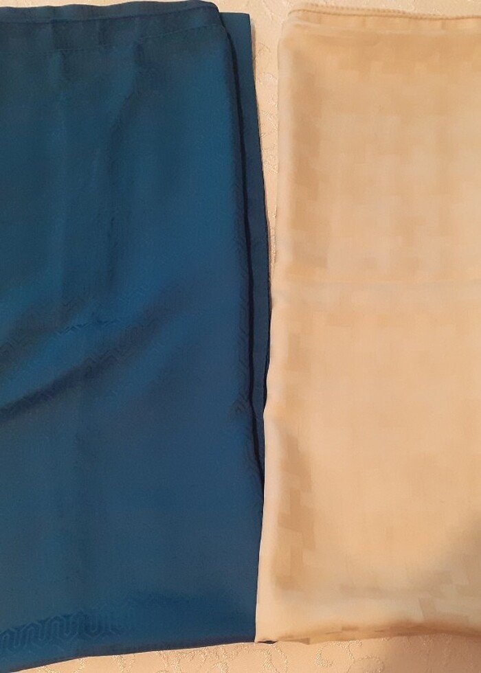 2 adet desenli jakar sal - Görsel 4