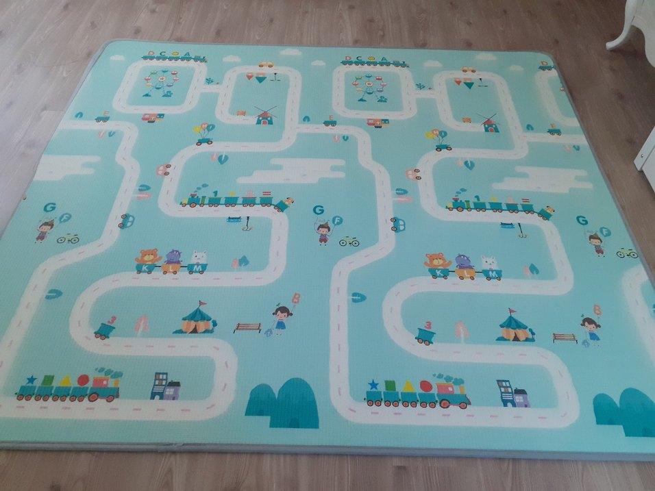 Renkli Bebek Oyun Matı Harf ve Sayılar - Görsel 4