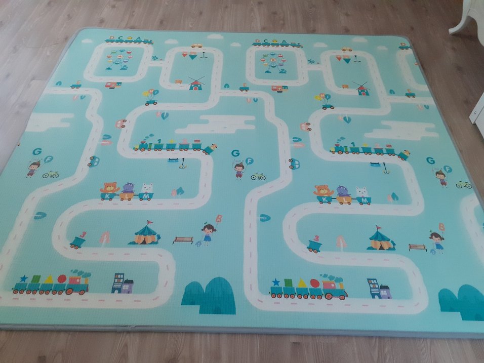 Renkli Bebek Oyun Matı Harf ve Sayılar - Görsel 3