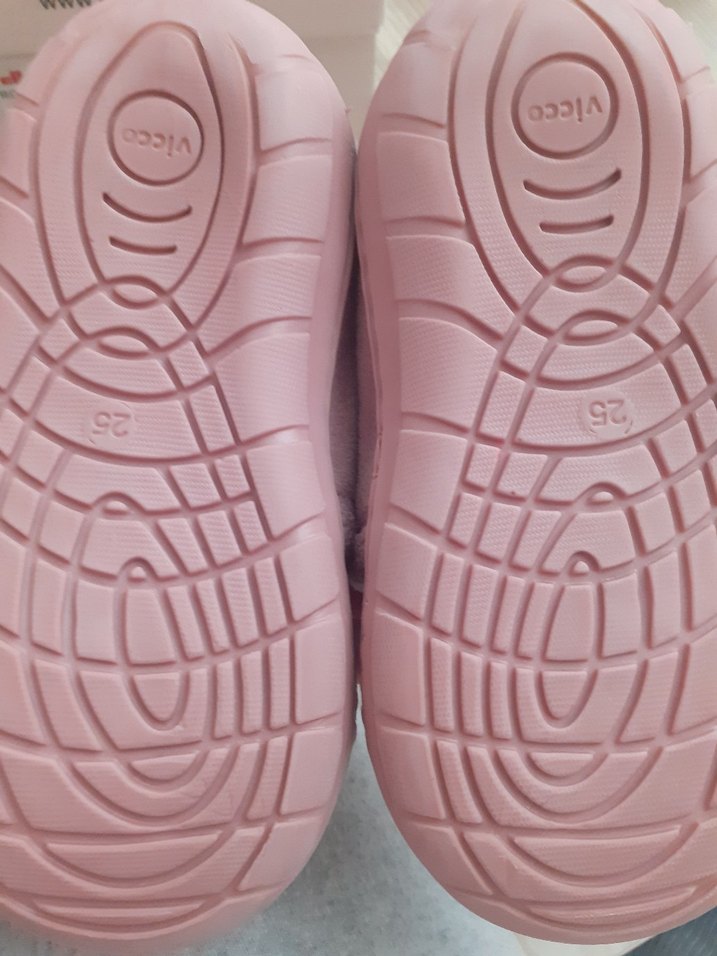 Vicco Kız Çocuk Pembe Sıcak Ev Terliği - Görsel 4