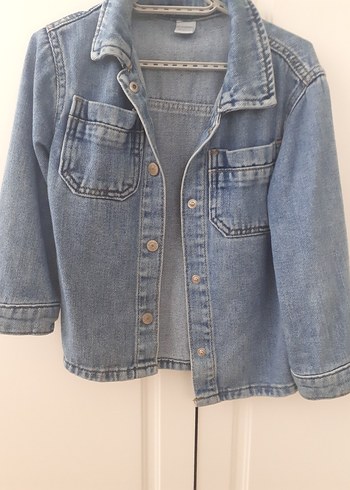 erkek cocuk kot ceket - Görsel 2