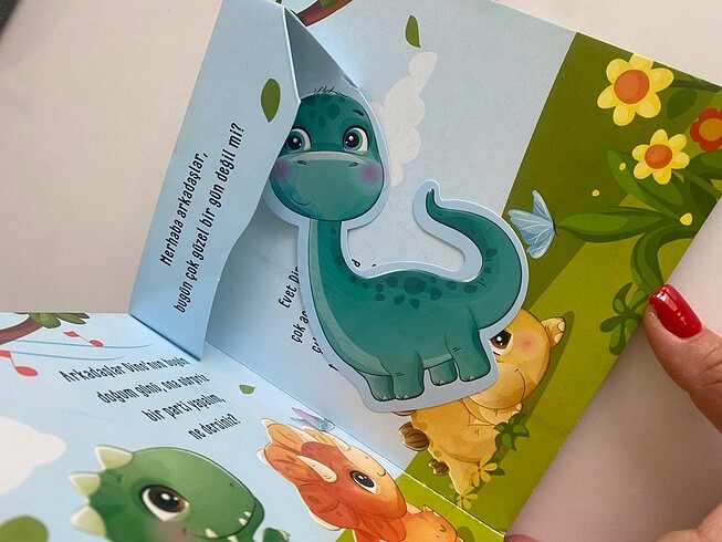 Beden 4 adet hareketli eğitici kitap #bebek
