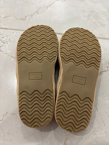 38 Beden camel Renk Oysho sandalet