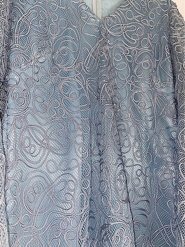 Açık mavi abiye - Görsel 5