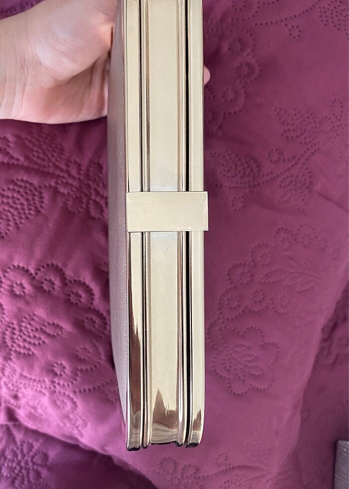 Gold abiye çanta - Görsel 2