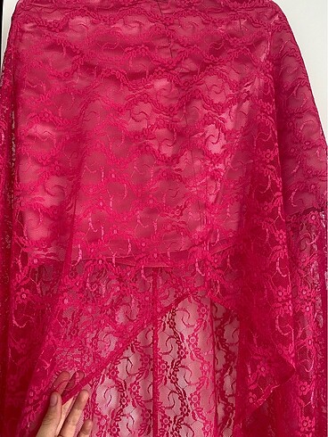 Fuşya takım abiye - Görsel 8