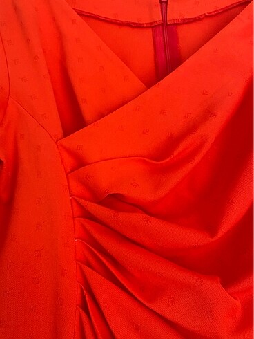 Nar çiçeği elbise - Görsel 9