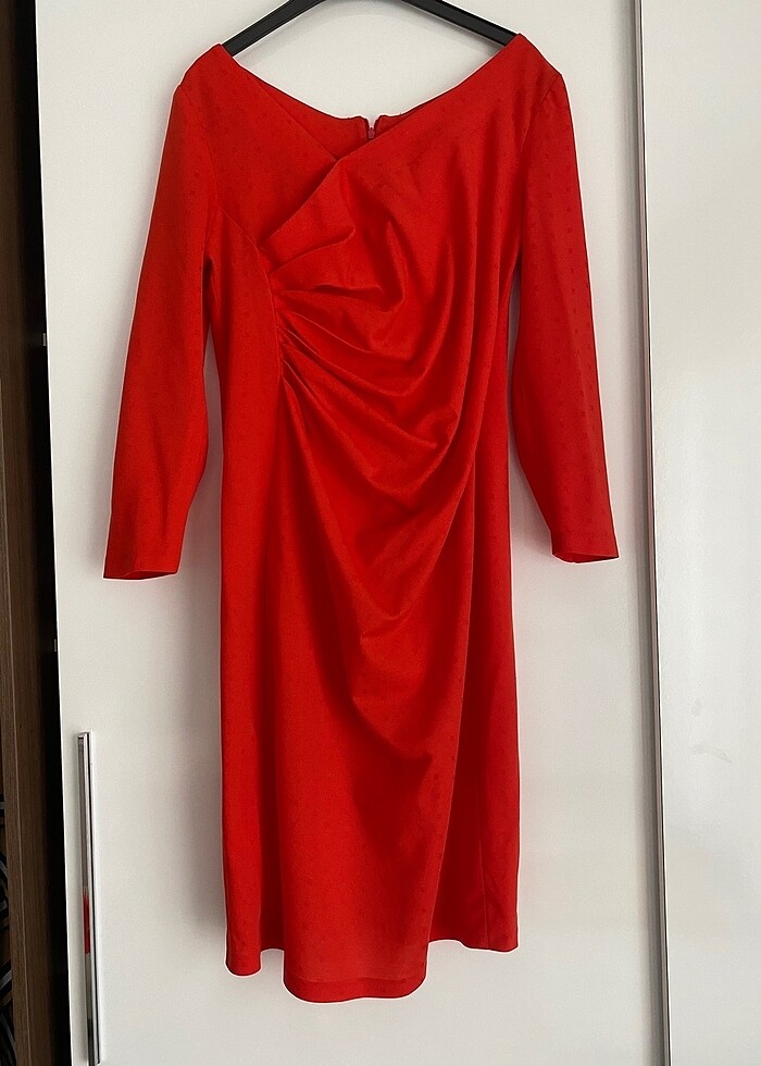 Nar çiçeği elbise - Görsel 3