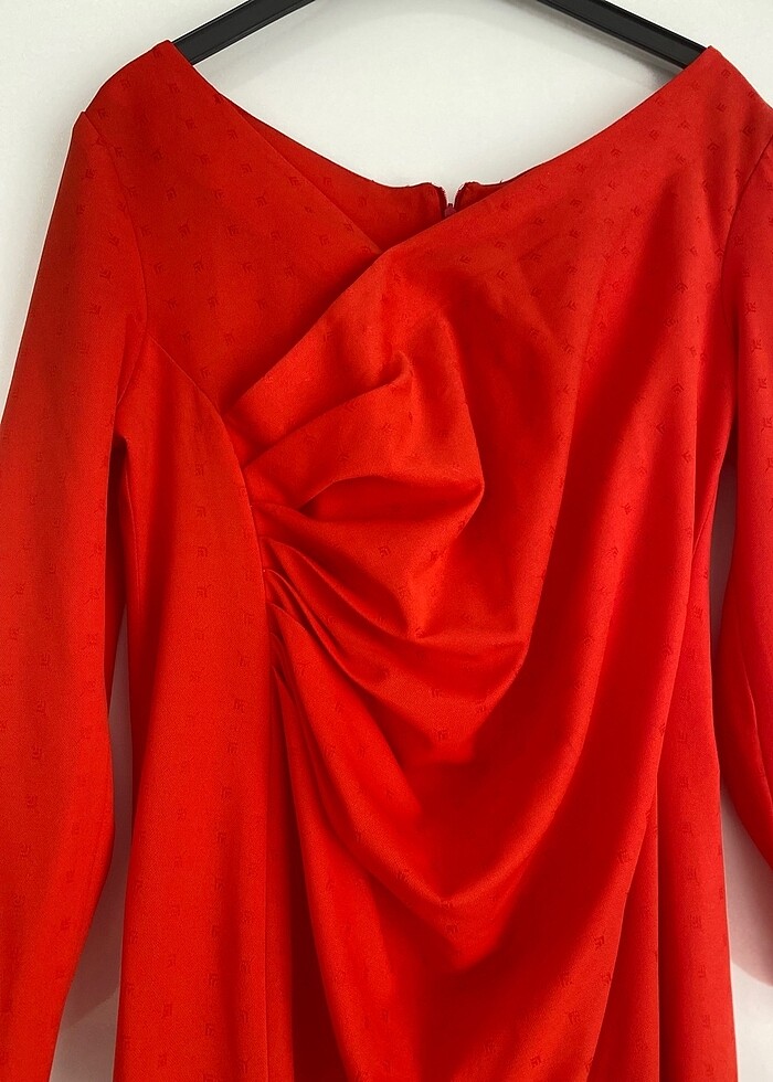 Nar çiçeği elbise - Görsel 4