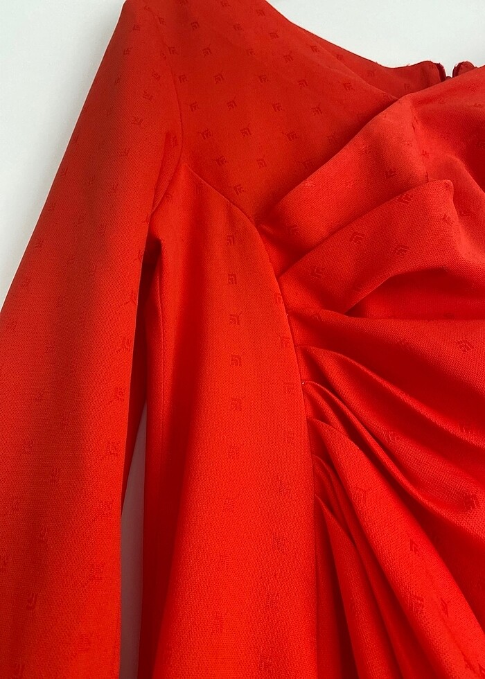 Nar çiçeği elbise - Görsel 5