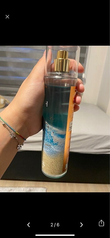 Bath and Body works at the beach vücut spreyi