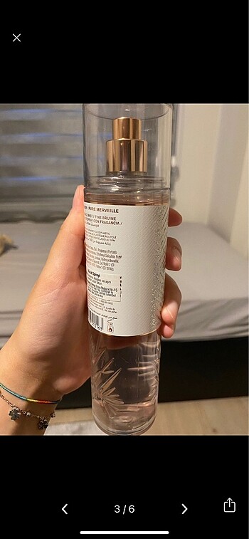Bath and Body Works pure wonder vücut spreyi