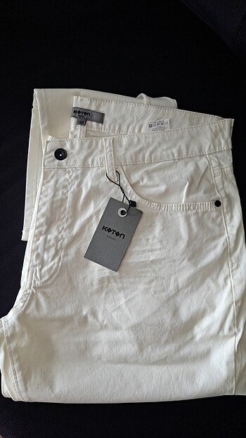 xl Beden Yazlık beyaz pantolon 