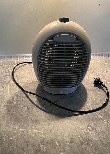 Gri Elektrikli Mini Isıtıcı