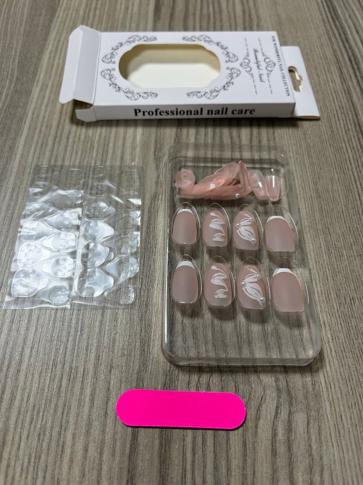 Bej Pastel Tırnak Dekorasyon Seti - Görsel 4