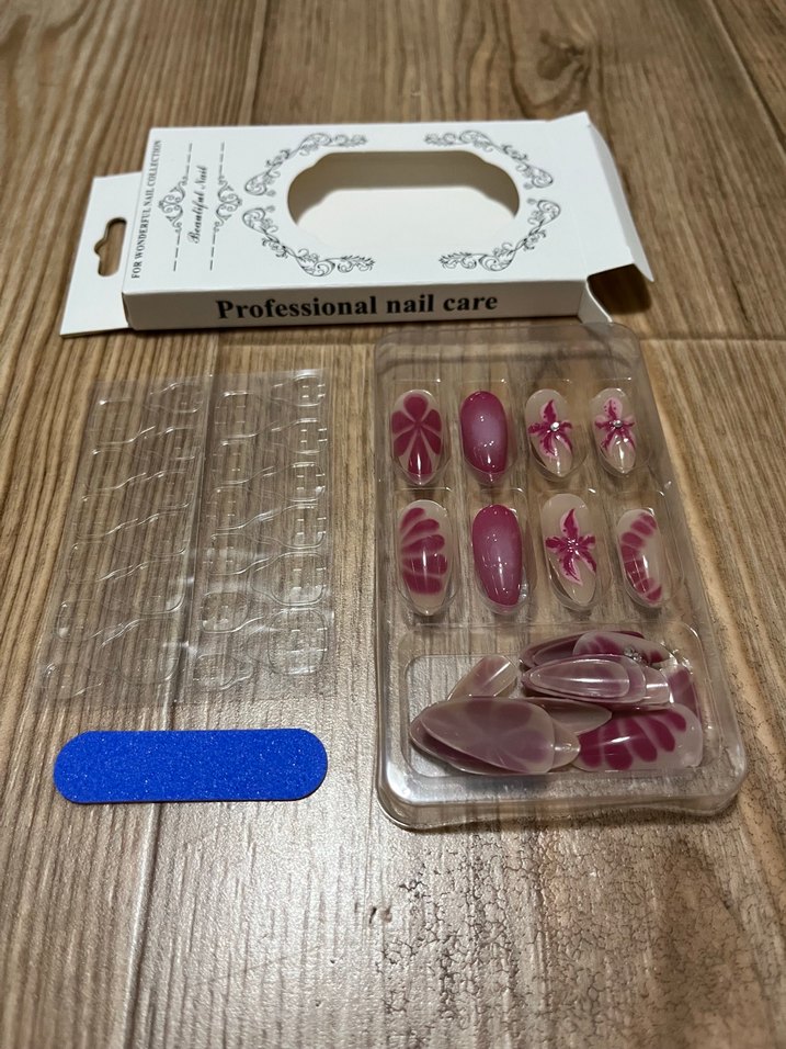 Pembe Pastel Tırnak Süslemeleri - Görsel 4